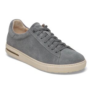 Birkenstock Men's Gray Suede Sneakers